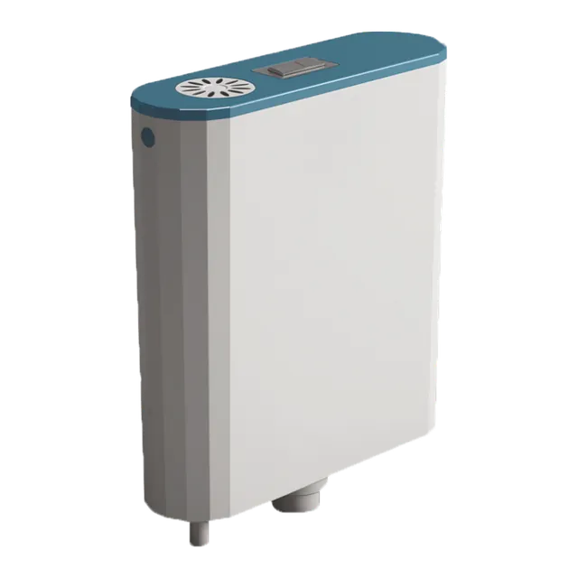 Crystal Top Push Button cistern