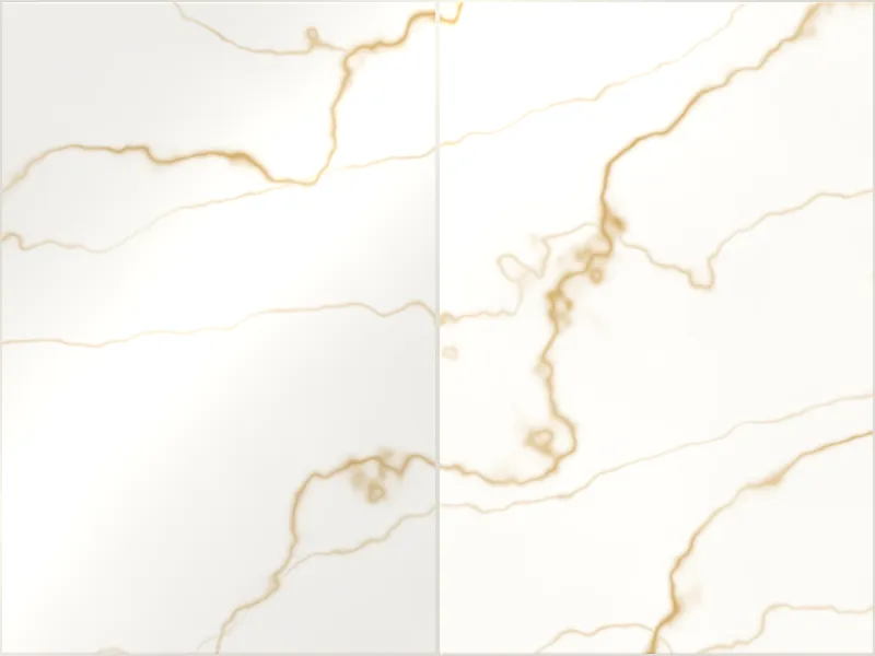 Gold-Vein White tile design, marble look