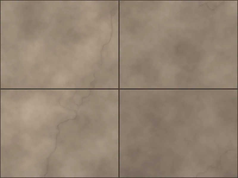 Smoky Taupe tile design, stone look
